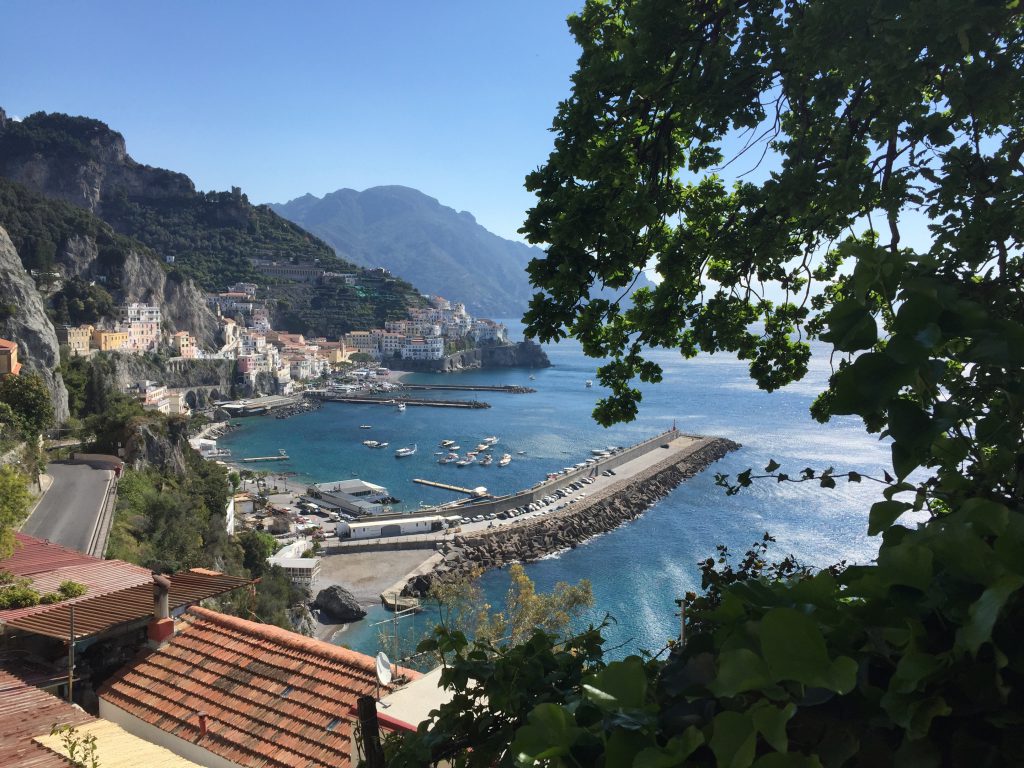 Amalfi Coast in Italy